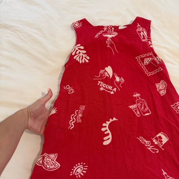 Paper Heart Linen Tequila Anthropologie Dress - Picture 9 of 9
